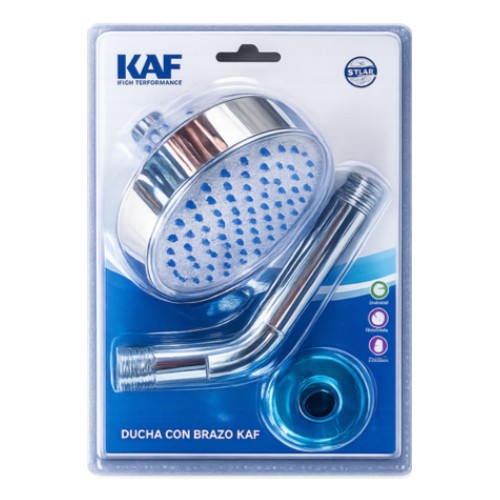 DUCHA KAF C/BRAZO 4´´ CROMADA LY-673/S