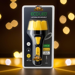 [4M91L3C] LINTERNA RECARGABLE ECOLED BA1501 7 LED 40-60LM 60M