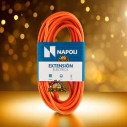 [NAP0171] EXTENSION 10M NARANJA 3X16 NAPOLI 1SERV 125V 13A