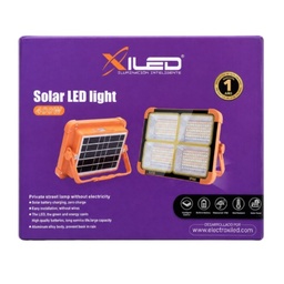 [LED180107400W] REFLECTOR LED 400W C/PANEL SOLAR XILED C/CONTR 3000K, 4000K, 6500K