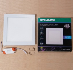 [P24975] PANEL LED SYLVANIA 18W P/EMPOT CUADRADO 6500K 1620LM