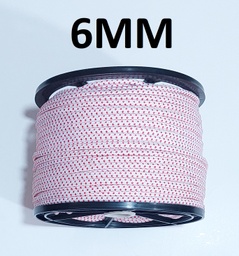 [001406] PIOLA TRENSADA NYLON 06MM 27MT X KG ROJA PONTE SELVA