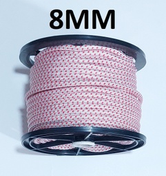 [001408] PIOLA TRENSADA NYLON 08MM 27MT X KG ROJA PONTE SELVA