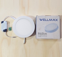 [10078269] PANEL LED WELLMAX REDONDO S/P 12W L-DL-0011 3000K