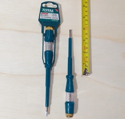 [0000713] COMPROBADOR DE ELECTRICIDAD TIPO LAPIZ TOTAL 100-500V 4X190MM