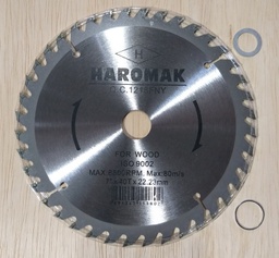 [0000894] SIERRA CIRC.7´´ HAROMAK 22.23MM EVIDIA 40 DIENTES P/AMOLADORA