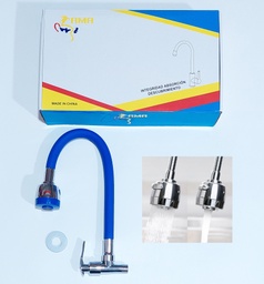 [0001799] LLAVE FR. AMA FLEX. AZUL P/PALETA C/DUCHA P/PARED