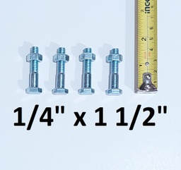 [078015] PERNO GALV. 5/16´´ X 1-1/2´´ KG. 45 PERNOS