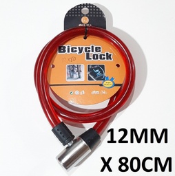 [104262] CANDADO P/BICICLETA C/LLAVE GOLDEN KEY 12X0.80M