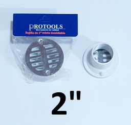 [140708] REJILLA 50MM 2´´ PROTOOLS MIXTA ACERO/PLAST