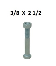 [178010] PERNO GALV. 3/8X2 1/2´´ KG.24 PERNOS C/T