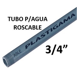 [201669] TUBO ROSC. 3/4´´ PLASTIGAMA (340PSI)