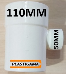 [211050] TEE 110 X 50 PLASTIGAMA