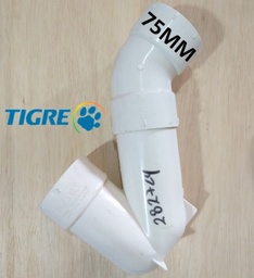[282724] SIFON 75MM S/REG TIGRE 2 PIEZAS