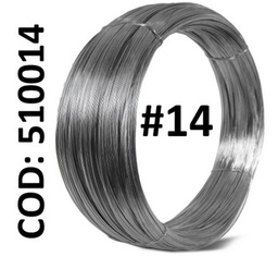 [510014] ALAMBRE GALV. 14 X LB 44KG IDEAL (2.15MM)