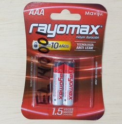 [EL140001] PILAS RAYOMAX AAAX2UN BLISTER