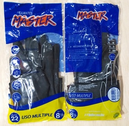 [G07171] GUANTE LATEX 8.5 MASTER C-22 NG/AMR 8 1/2