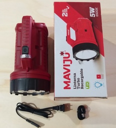 [IL140010] LINTERNA LED RECARGABLE 5W 6500K 120V KN-8395