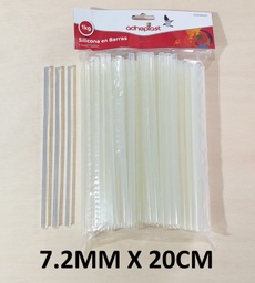 [S18099] SILICON EN BARRA DELGADO 7.2MMX20CM